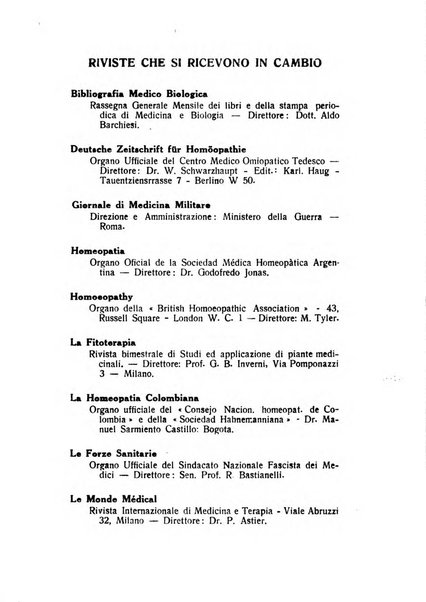 La legge dei simili periodico mensile di medicina omiopatica