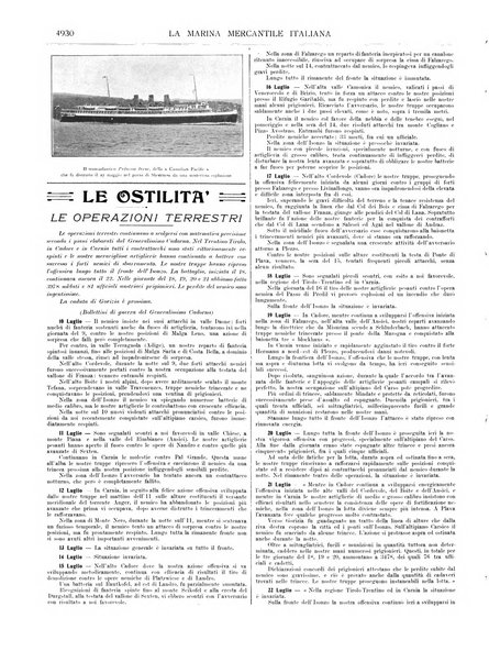 La marina mercantile italiana rivista illustrata della marina mercantile, militare e dello sport nautico