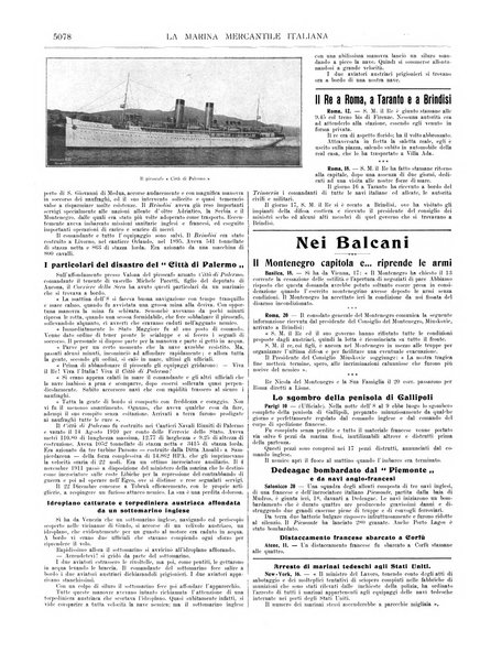 La marina mercantile italiana rivista illustrata della marina mercantile, militare e dello sport nautico