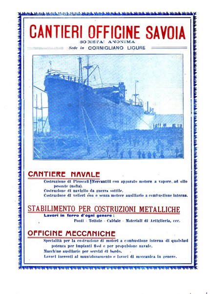 La marina mercantile italiana rivista illustrata della marina mercantile, militare e dello sport nautico