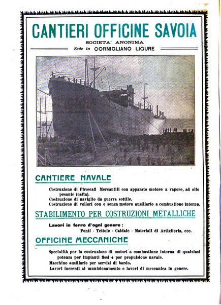 La marina mercantile italiana rivista illustrata della marina mercantile, militare e dello sport nautico