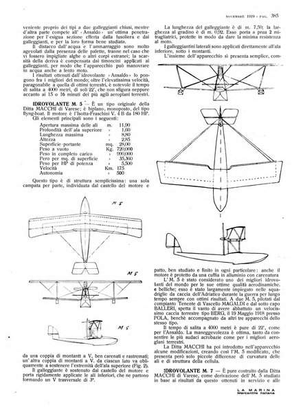 La marina mercantile italiana rivista illustrata della marina mercantile, militare e dello sport nautico