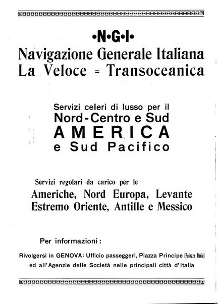 La marina mercantile italiana rivista illustrata della marina mercantile, militare e dello sport nautico