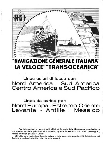 La marina mercantile italiana rivista illustrata della marina mercantile, militare e dello sport nautico