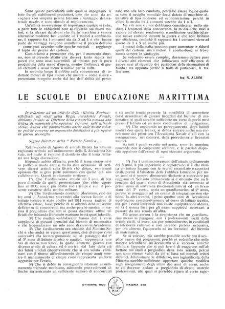 La marina mercantile italiana rivista illustrata della marina mercantile, militare e dello sport nautico