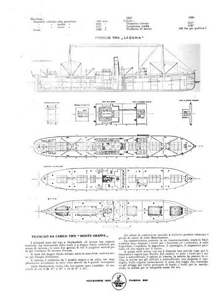 La marina mercantile italiana rivista illustrata della marina mercantile, militare e dello sport nautico