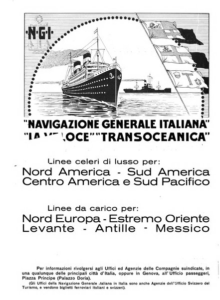 La marina mercantile italiana rivista illustrata della marina mercantile, militare e dello sport nautico