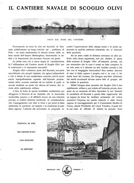 La marina mercantile italiana rivista illustrata della marina mercantile, militare e dello sport nautico