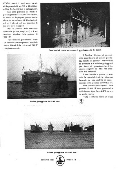 La marina mercantile italiana rivista illustrata della marina mercantile, militare e dello sport nautico