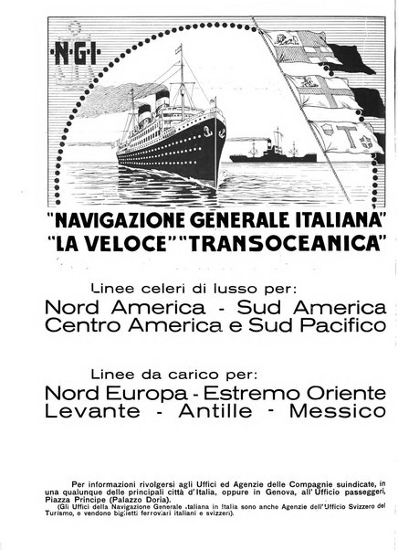 La marina mercantile italiana rivista illustrata della marina mercantile, militare e dello sport nautico