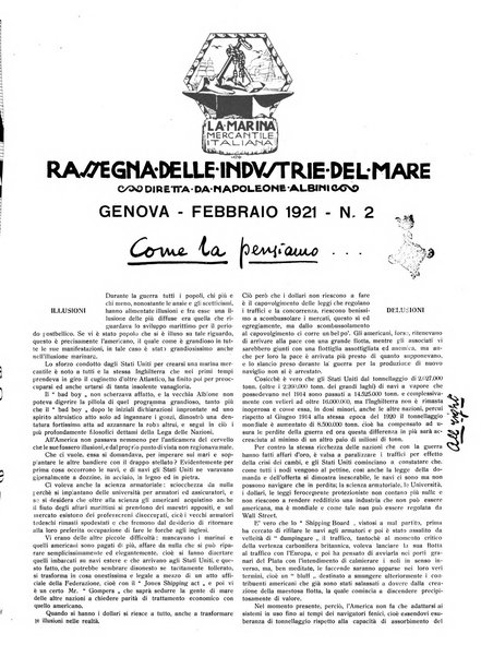 La marina mercantile italiana rivista illustrata della marina mercantile, militare e dello sport nautico