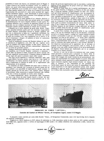 La marina mercantile italiana rivista illustrata della marina mercantile, militare e dello sport nautico