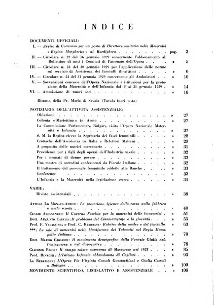 Maternità e infanzia bollettino mensile illustrato dell'Opera nazionale per la protezione della maternità e dell'infanzia