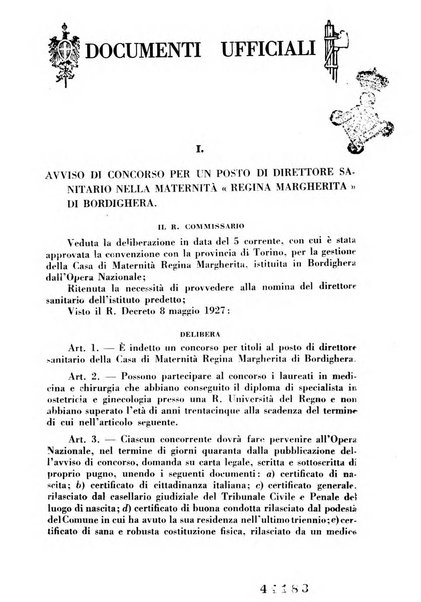 Maternità e infanzia bollettino mensile illustrato dell'Opera nazionale per la protezione della maternità e dell'infanzia