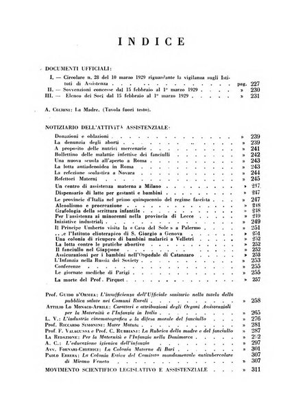 Maternità e infanzia bollettino mensile illustrato dell'Opera nazionale per la protezione della maternità e dell'infanzia