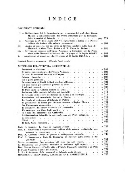 Maternità e infanzia bollettino mensile illustrato dell'Opera nazionale per la protezione della maternità e dell'infanzia