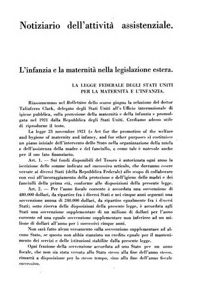 Maternità e infanzia bollettino mensile illustrato dell'Opera nazionale per la protezione della maternità e dell'infanzia