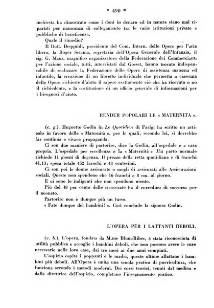 Maternità e infanzia bollettino mensile illustrato dell'Opera nazionale per la protezione della maternità e dell'infanzia