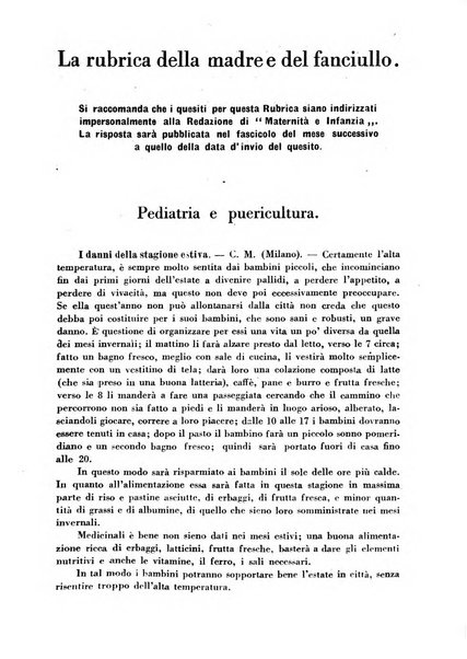 Maternità e infanzia bollettino mensile illustrato dell'Opera nazionale per la protezione della maternità e dell'infanzia