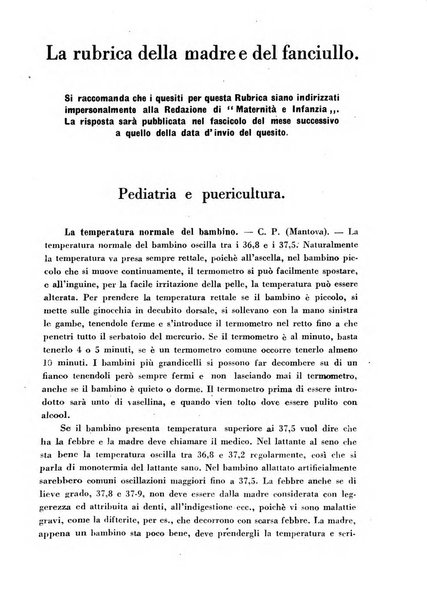 Maternità e infanzia bollettino mensile illustrato dell'Opera nazionale per la protezione della maternità e dell'infanzia