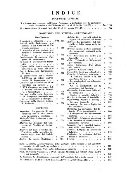 Maternità e infanzia bollettino mensile illustrato dell'Opera nazionale per la protezione della maternità e dell'infanzia