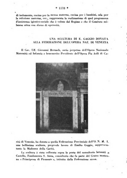 Maternità e infanzia bollettino mensile illustrato dell'Opera nazionale per la protezione della maternità e dell'infanzia