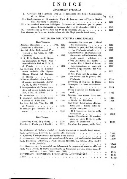 Maternità e infanzia bollettino mensile illustrato dell'Opera nazionale per la protezione della maternità e dell'infanzia