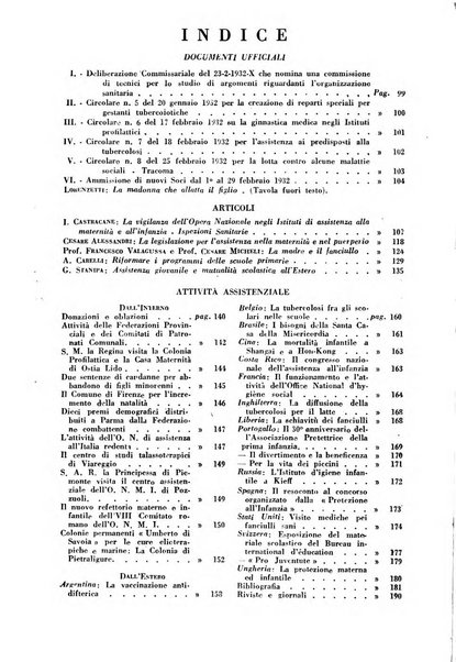 Maternità e infanzia bollettino mensile illustrato dell'Opera nazionale per la protezione della maternità e dell'infanzia