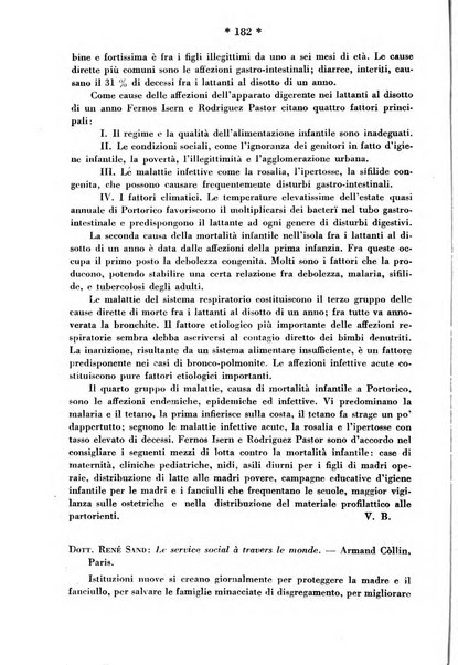 Maternità e infanzia bollettino mensile illustrato dell'Opera nazionale per la protezione della maternità e dell'infanzia