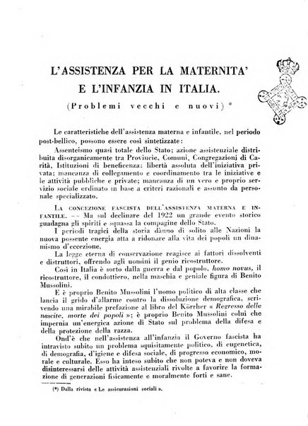 Maternità e infanzia bollettino mensile illustrato dell'Opera nazionale per la protezione della maternità e dell'infanzia