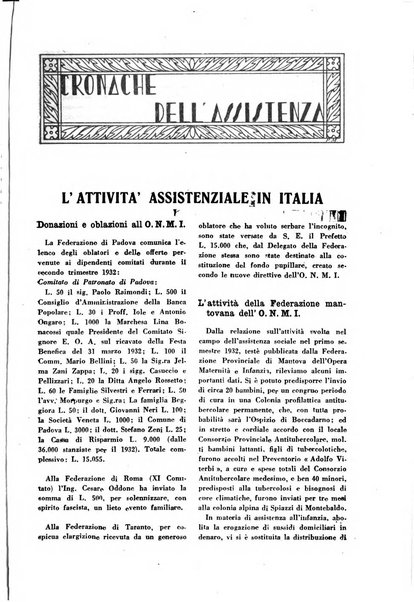 Maternità e infanzia bollettino mensile illustrato dell'Opera nazionale per la protezione della maternità e dell'infanzia