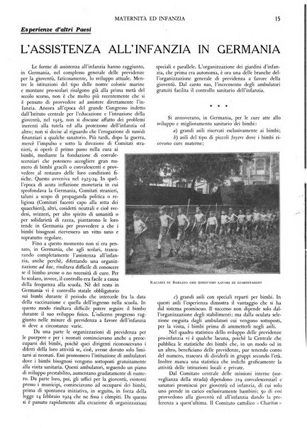 Maternità e infanzia bollettino mensile illustrato dell'Opera nazionale per la protezione della maternità e dell'infanzia