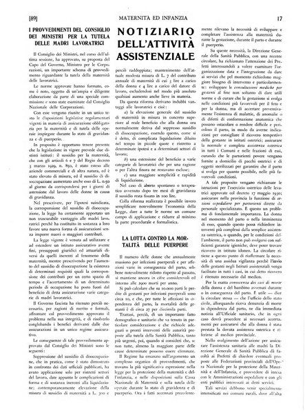 Maternità e infanzia bollettino mensile illustrato dell'Opera nazionale per la protezione della maternità e dell'infanzia