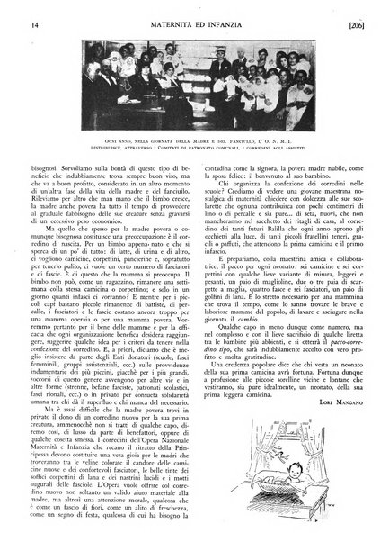 Maternità e infanzia bollettino mensile illustrato dell'Opera nazionale per la protezione della maternità e dell'infanzia