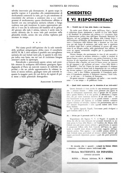 Maternità e infanzia bollettino mensile illustrato dell'Opera nazionale per la protezione della maternità e dell'infanzia