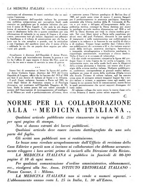 La medicina italiana