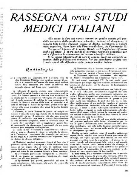 La medicina italiana