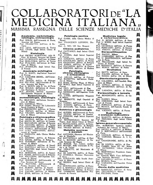 La medicina italiana