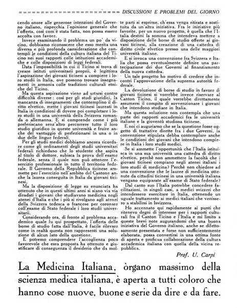 La medicina italiana