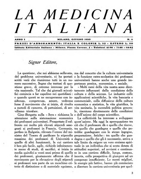 La medicina italiana