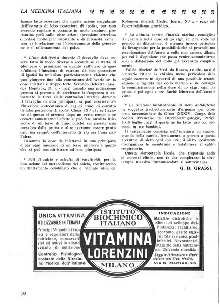 La medicina italiana