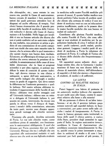 La medicina italiana