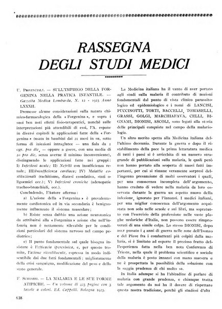 La medicina italiana