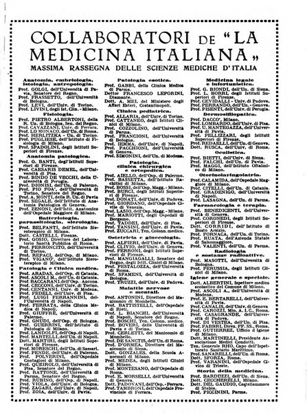 La medicina italiana