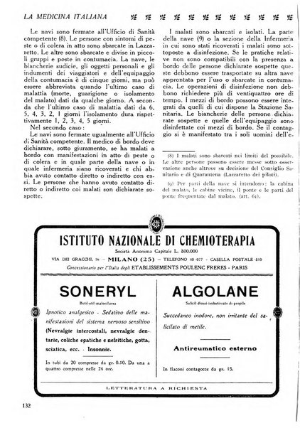 La medicina italiana