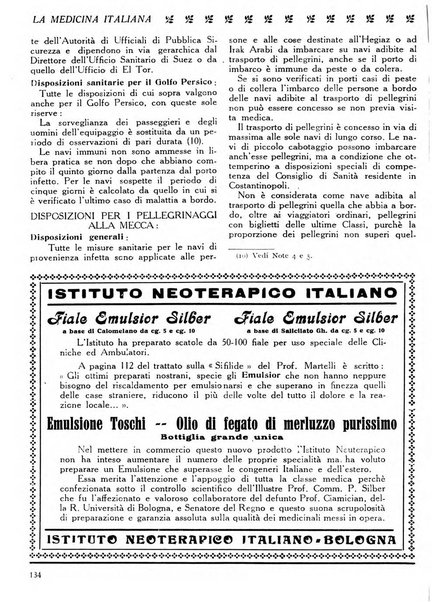 La medicina italiana