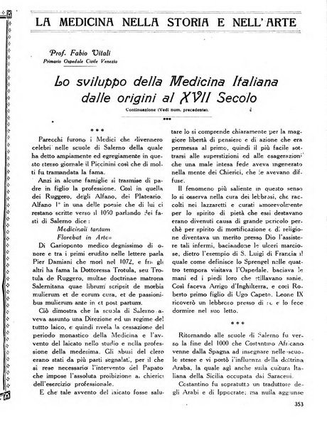 La medicina italiana