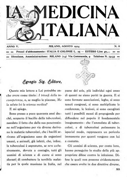 La medicina italiana