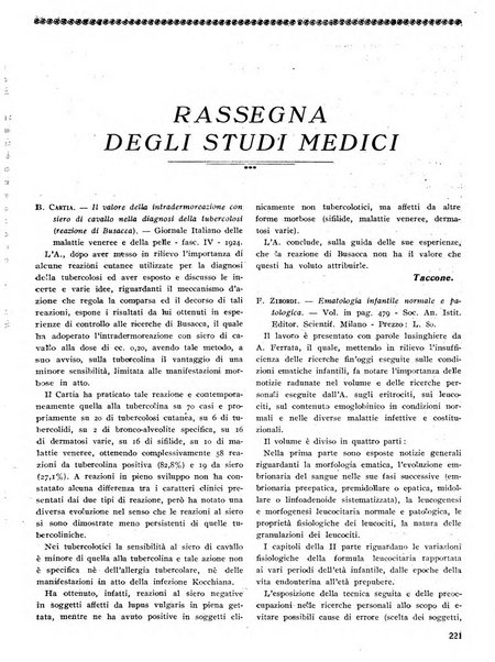 La medicina italiana