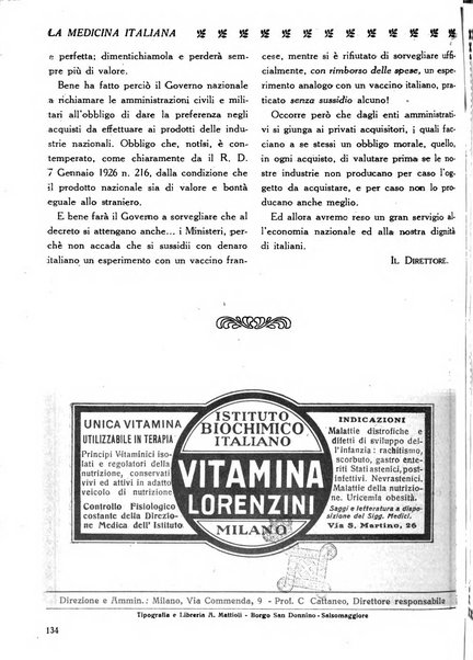 La medicina italiana